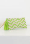 Zig Zag Purse | Green