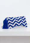 Zig Zag Purse | Blue