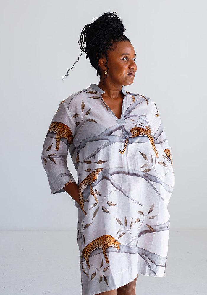 Africa Calls Amelia Kaftan | Lazy Leopard