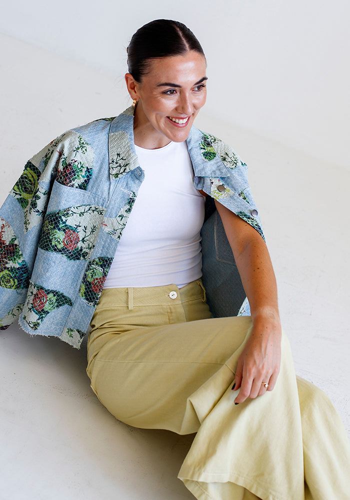 Patchwork Denim Jacket | Denim