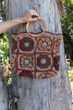 Vintage Patchwork Shopper