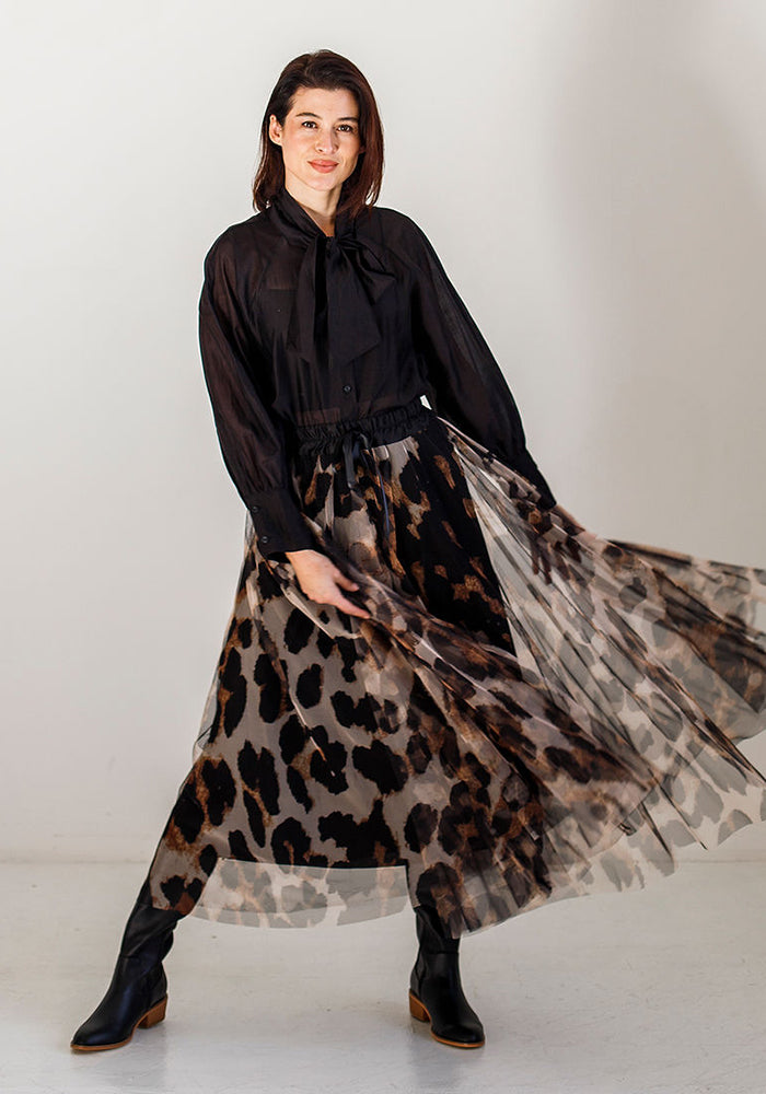 Animal Tulle Skirt