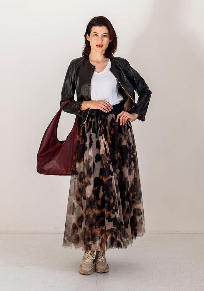 Animal Tulle Skirt
