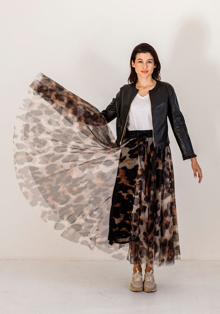 Animal Tulle Skirt