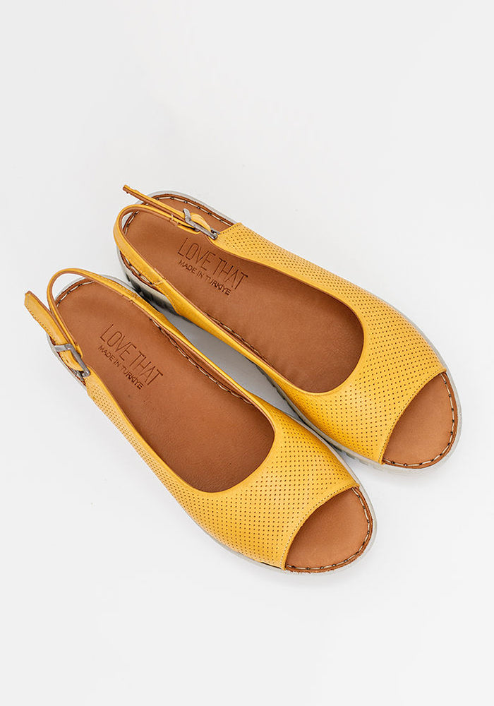 Daphne LT Sandal | Yellow