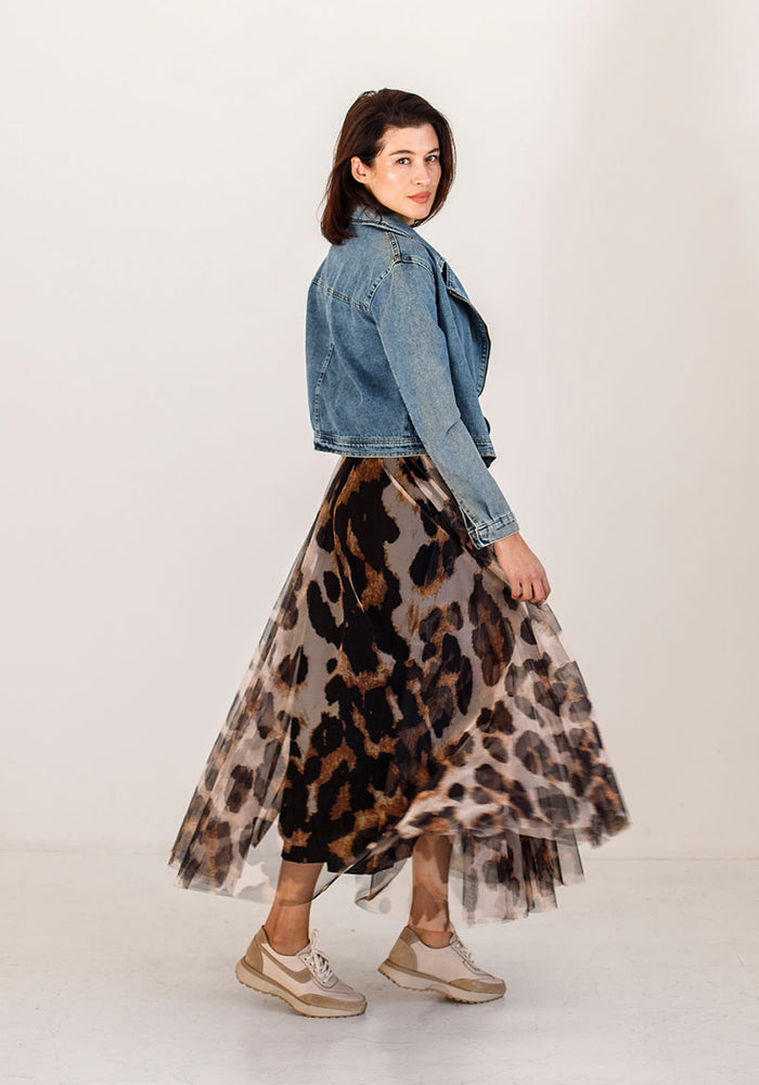 Animal Tulle Skirt