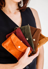 Medium Autumn Wallet | Rust