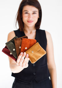 Medium Autumn Wallet | Olive