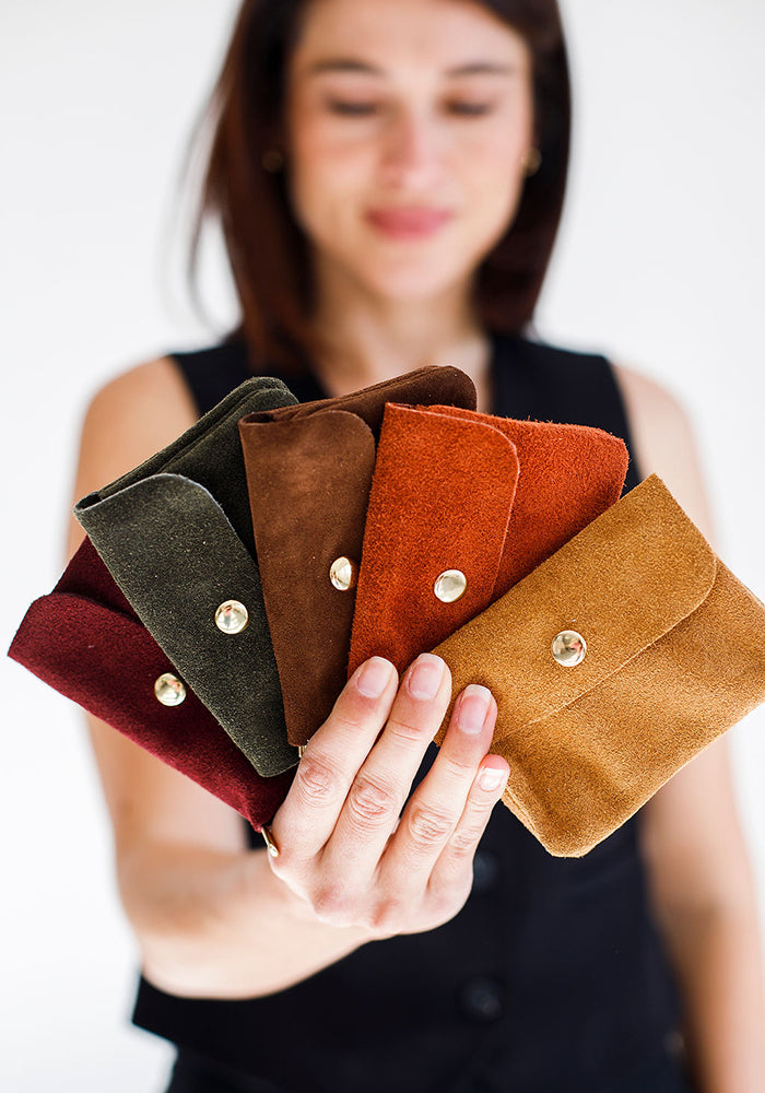 Medium Autumn Wallet | Burgundy