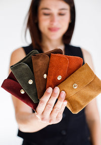 Medium Autumn Wallet | Tan