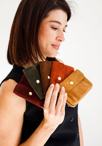 Medium Autumn Wallet | Rust