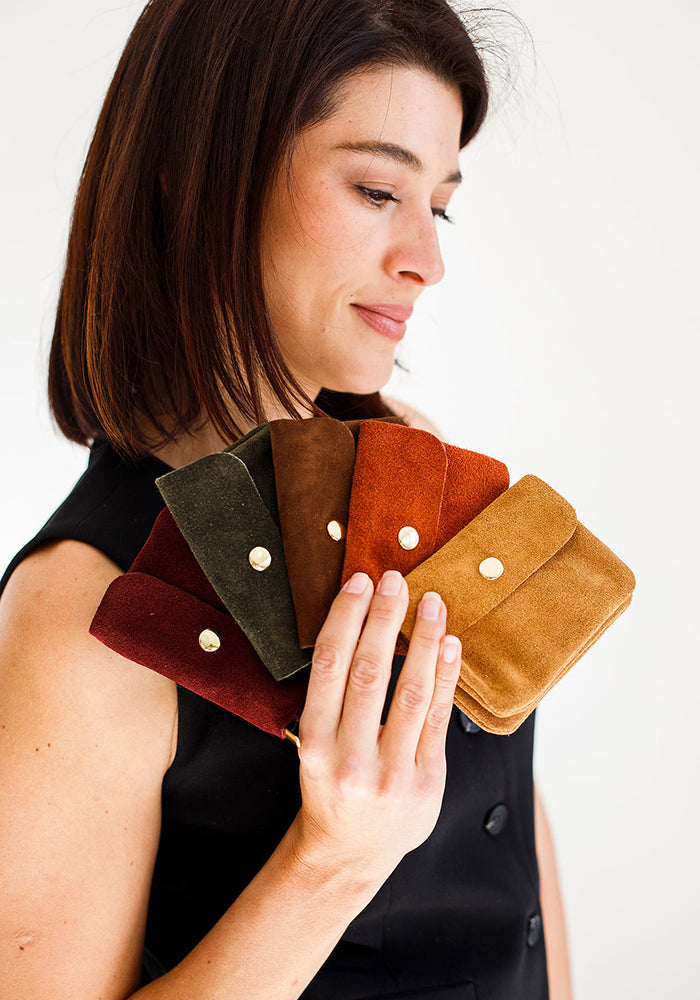 Medium Autumn Wallet | Rust