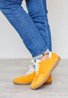 Suede Sneakers | Mustard