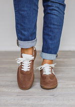 Suede Sneakers | Mink