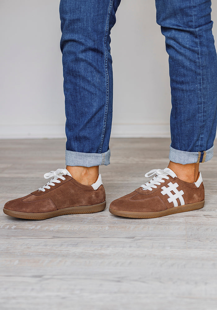 Suede Sneakers | Mink