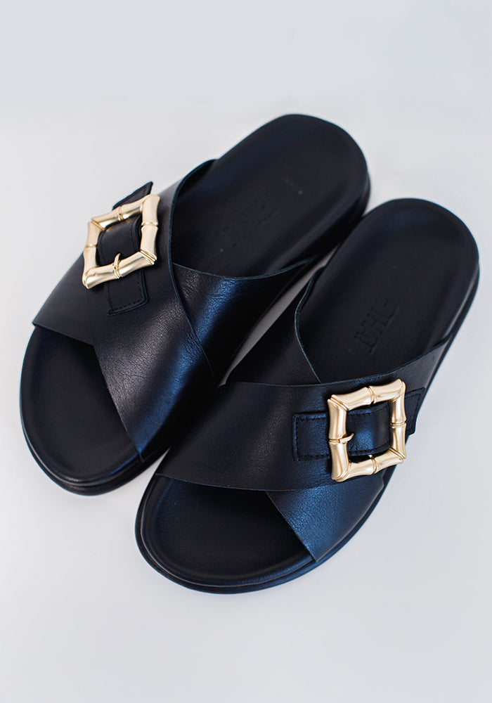Denver Black Sandal | Black