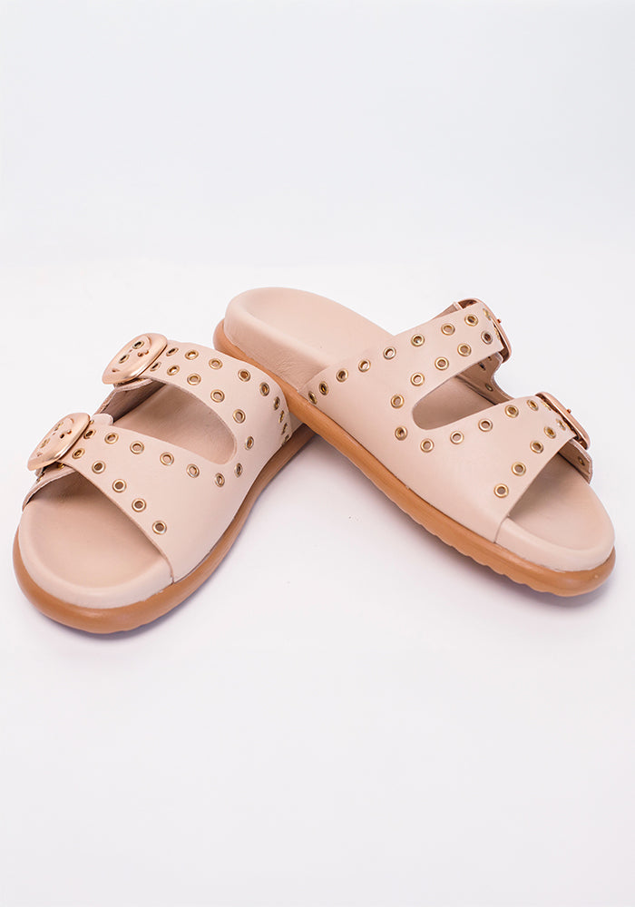 Ibizi Beige Sandal | Beige
