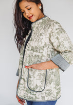 Quilted Jacket | Green