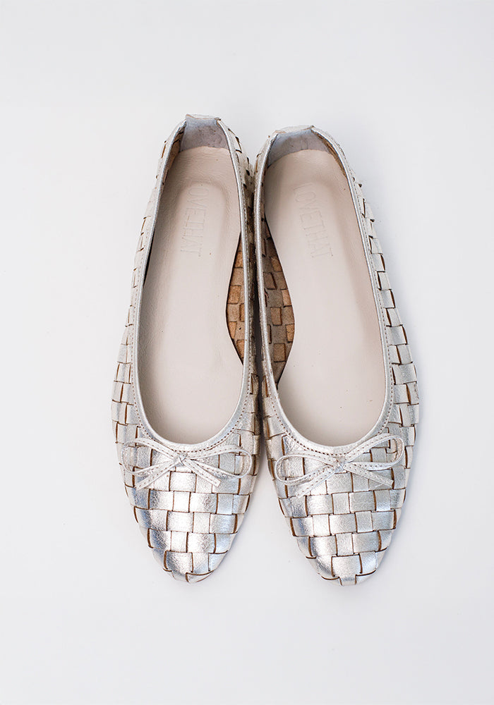 Lauren Metallic Pump | Silver