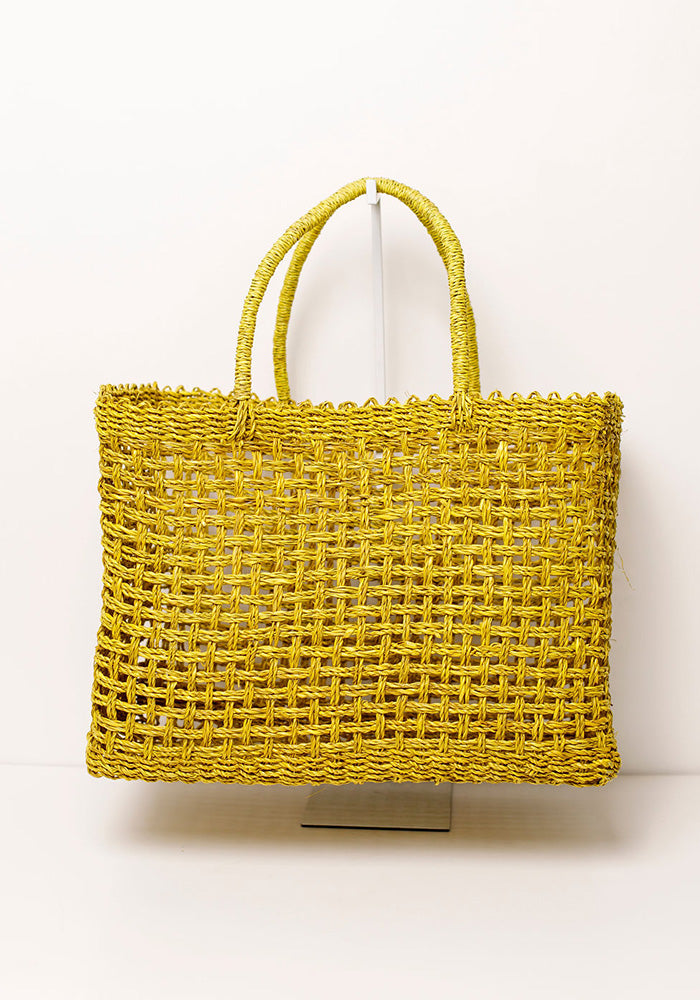Ra-Ra Basket | Chartreuse