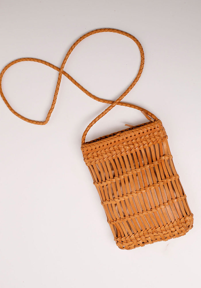 Capri Full Leather Sling | Tan