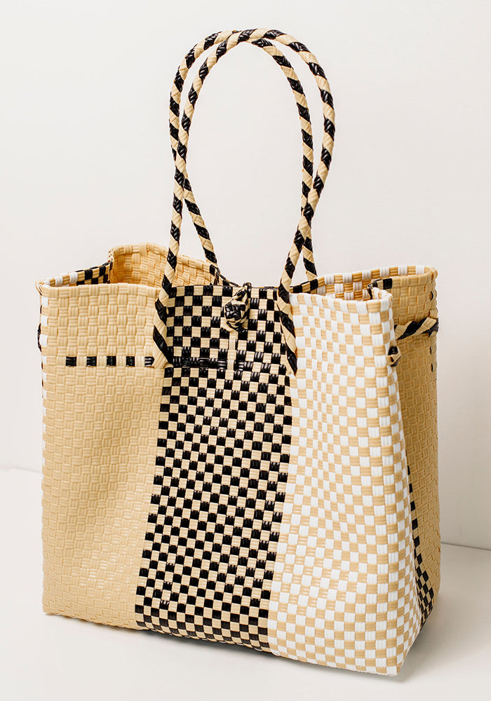 Jumbo Plastic Bucket Basket | Neutral Check