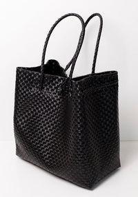Jumbo Plastic Bucket Basket | Black