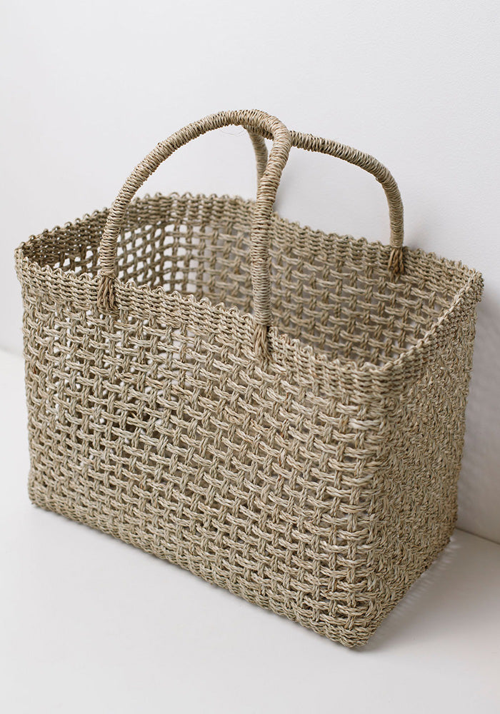 Ra-Ra Basket | Ecru
