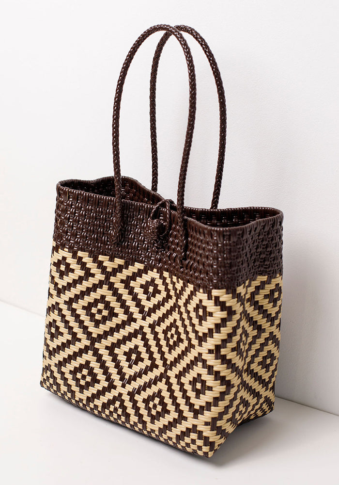 Java PVC Bag Medium | Brown