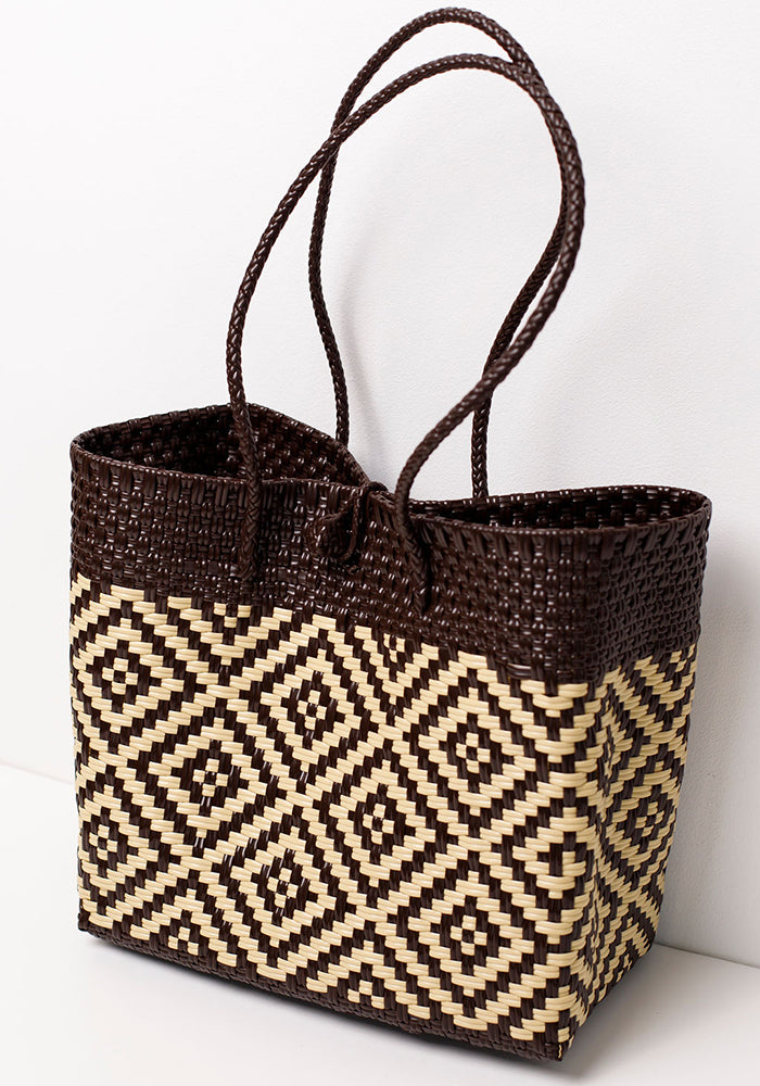 Java PVC Bag Medium | Brown