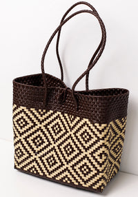 Java PVC Bag Medium | Brown