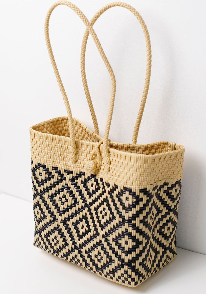 Java PVC Bag Small | Cream
