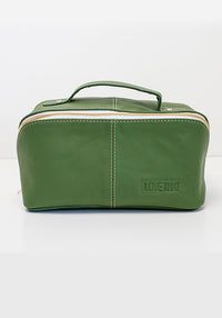 Leather Toiletry Bag | Forest