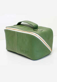 Leather Toiletry Bag | Forest