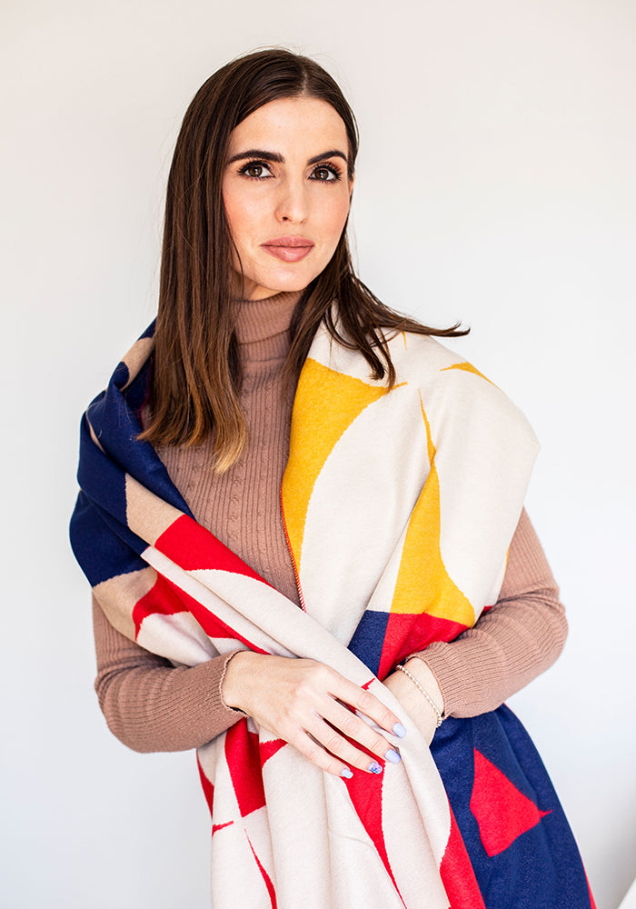 Petal Scarf | Red