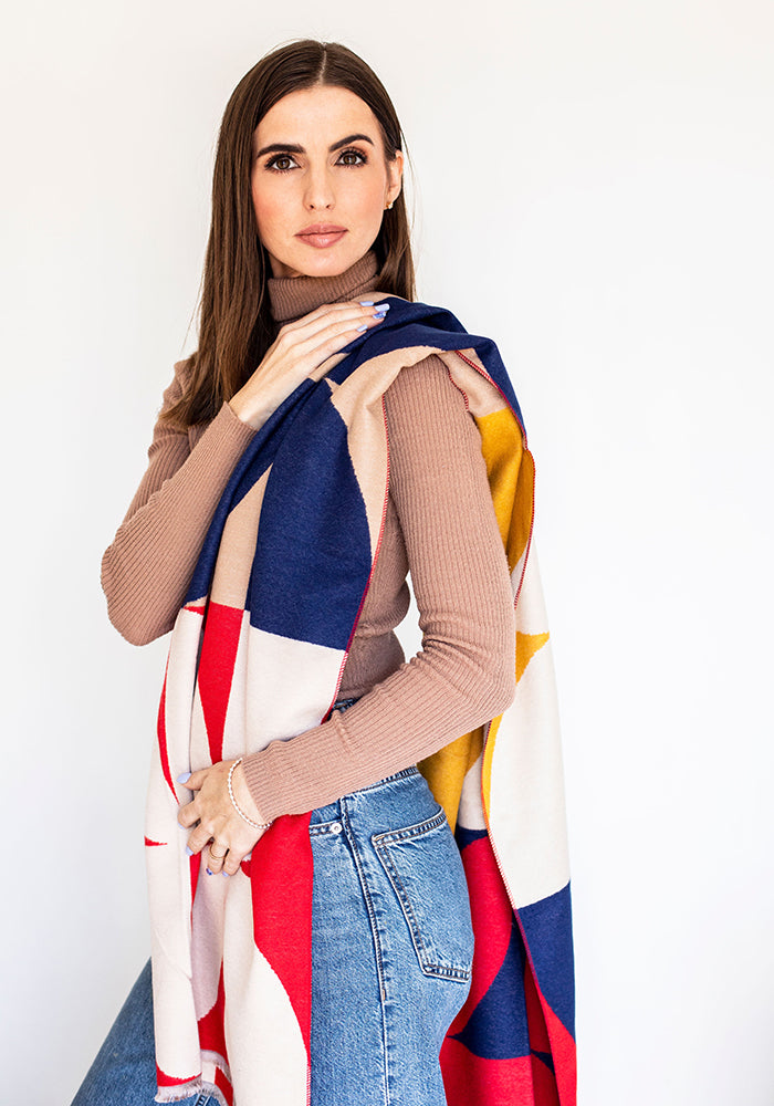 Petal Scarf | Red