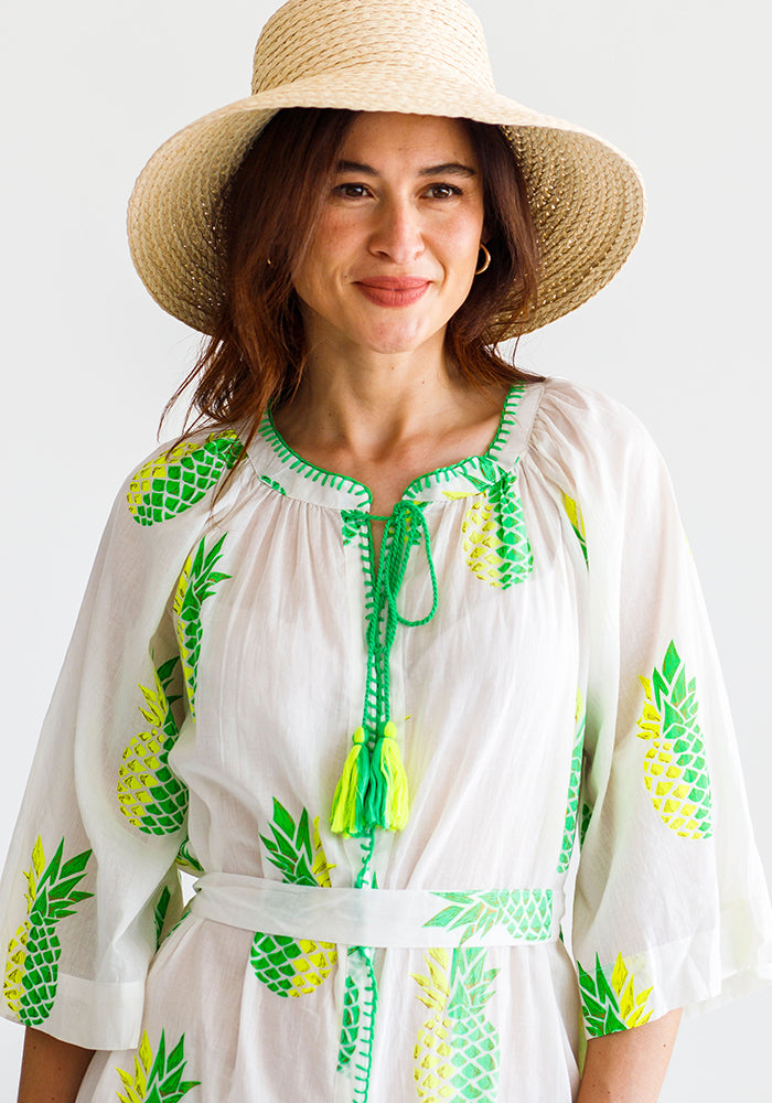 Palm Pineapple Kaftan