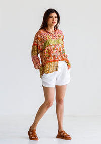 Paisley Print Shirt