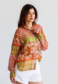 Paisley Print Shirt