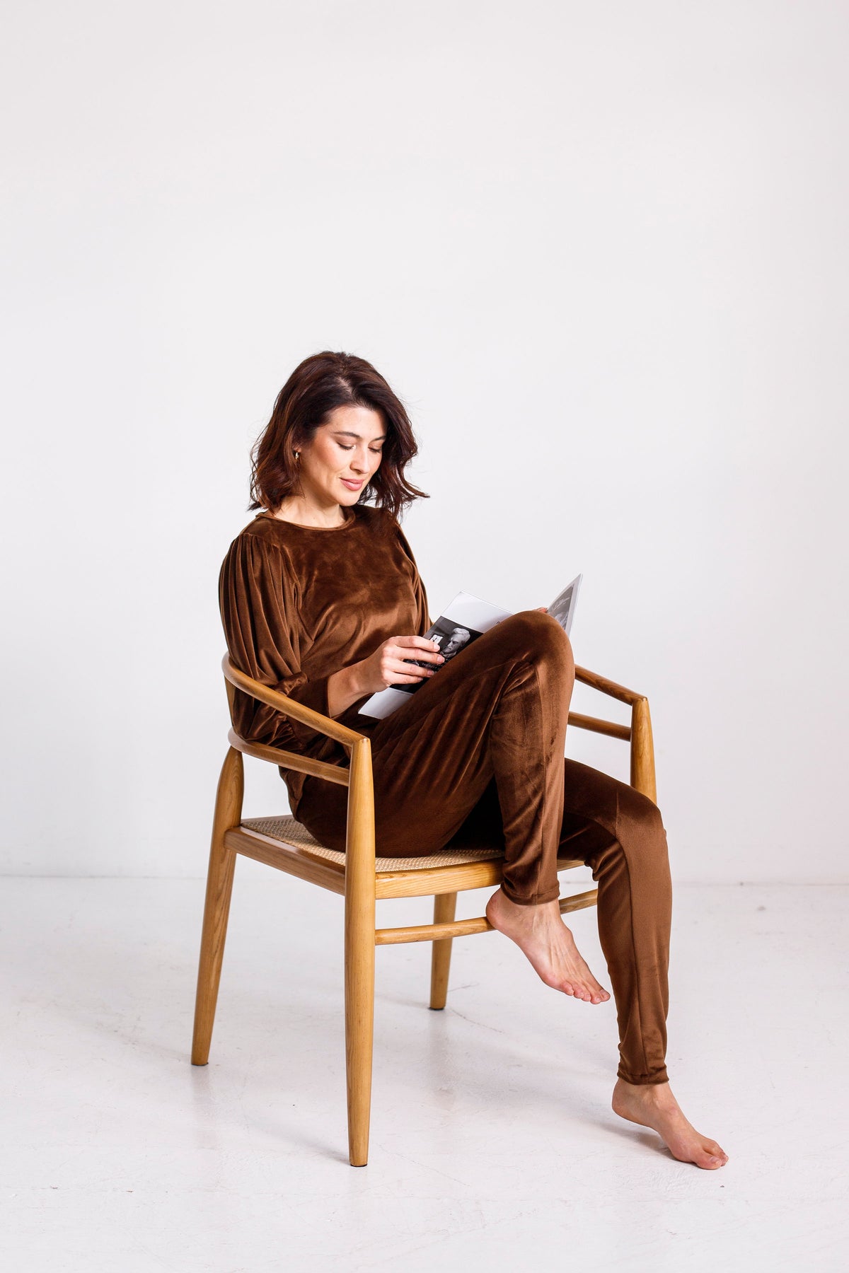 Nikki Velour Joggers