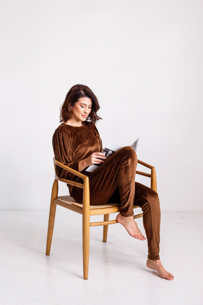 Nikki Velour Joggers