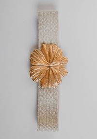 Flower Belt | Beige