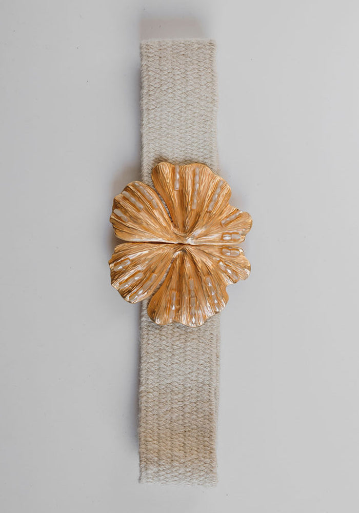 Flower Belt | Beige