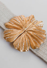 Flower Belt | Beige