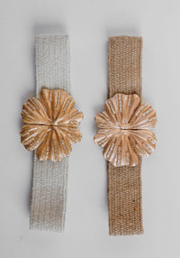 Flower Belt | Taupe
