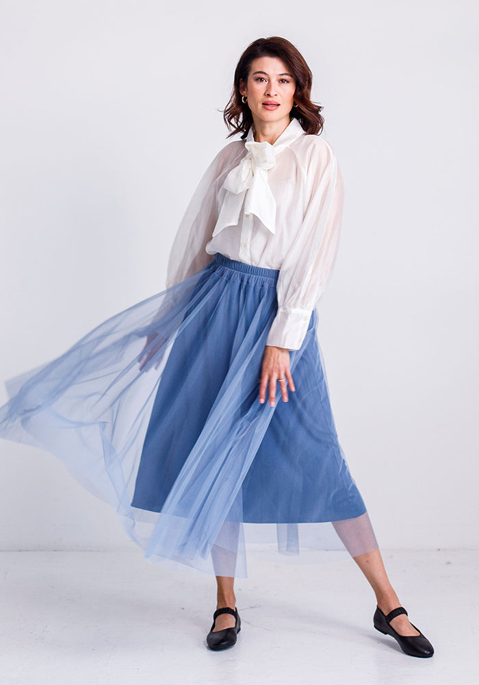 Tulle Skirt | Blue