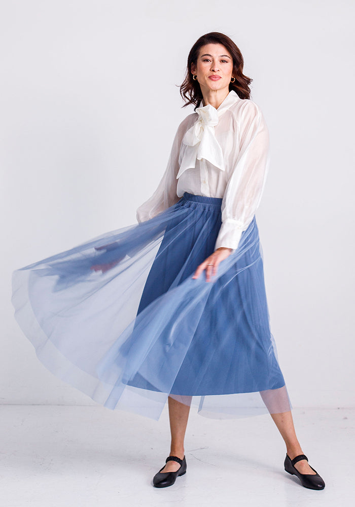 Tulle Skirt | Blue