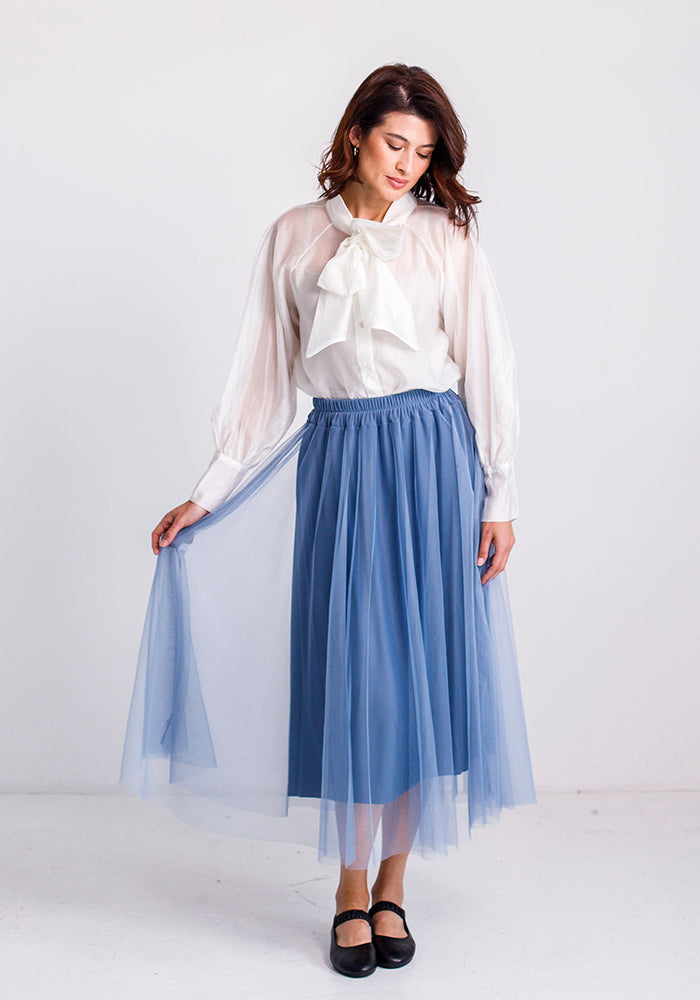 Tulle Skirt | Blue