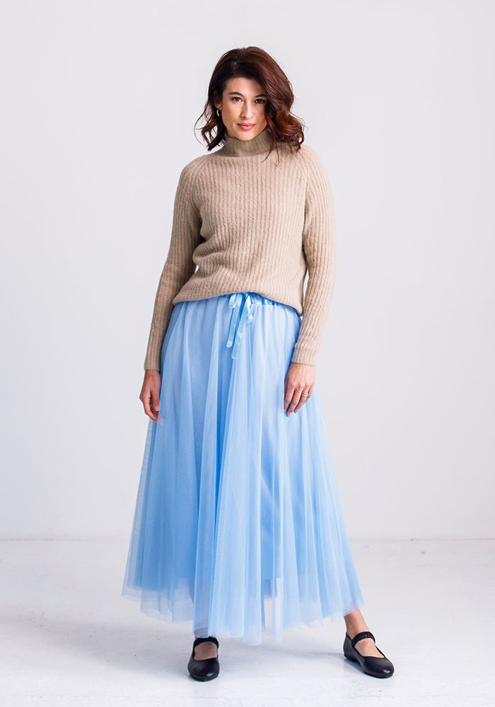 Tulle Skirt | Satin Band