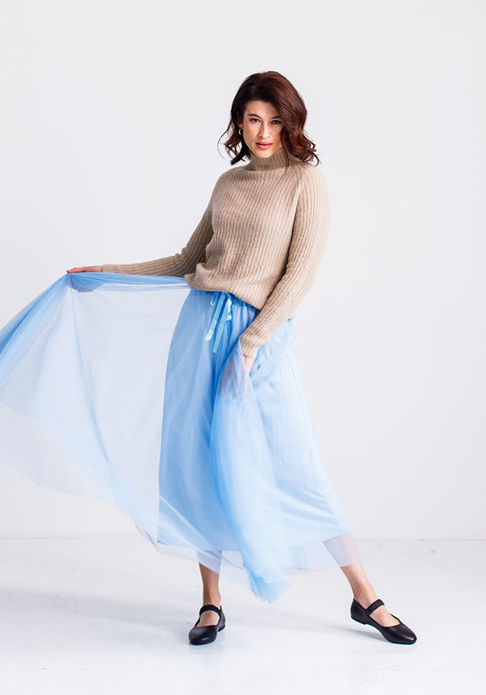Tulle Skirt | Satin Band